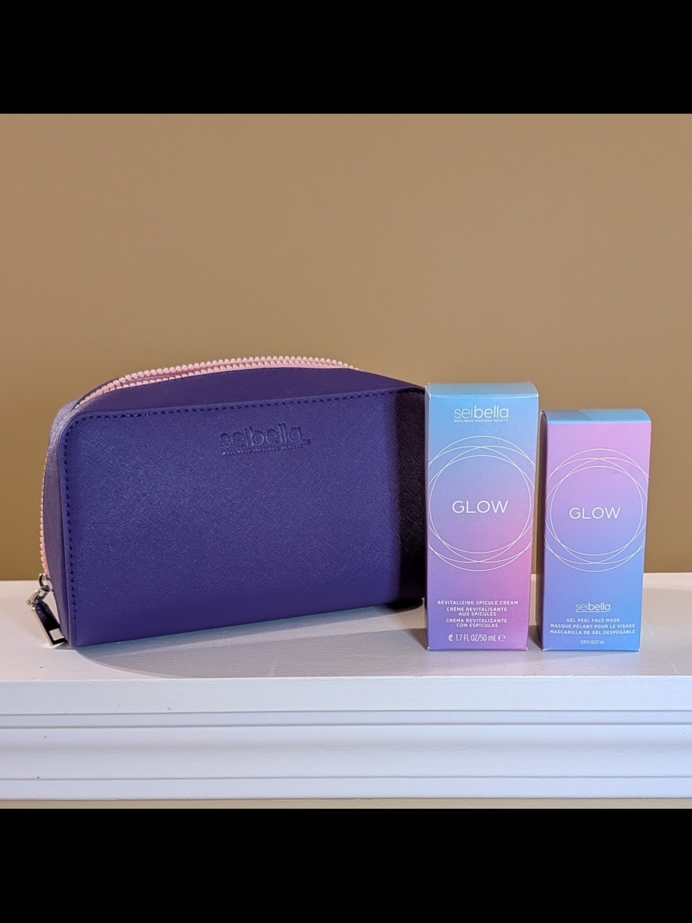 Sei Bella (Melaleuca) Glow Korean Skincare Set with Pouch